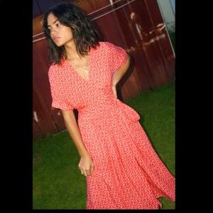 UO Gabrielle Wrap Dress